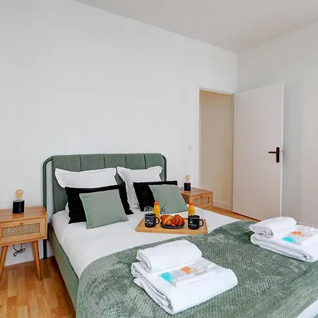 826 Suite Bellanger - Superb Apartment In Paris Levallois-Perret Buitenkant foto